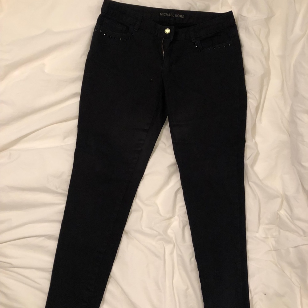Michael Kors Black Skinny Jeans